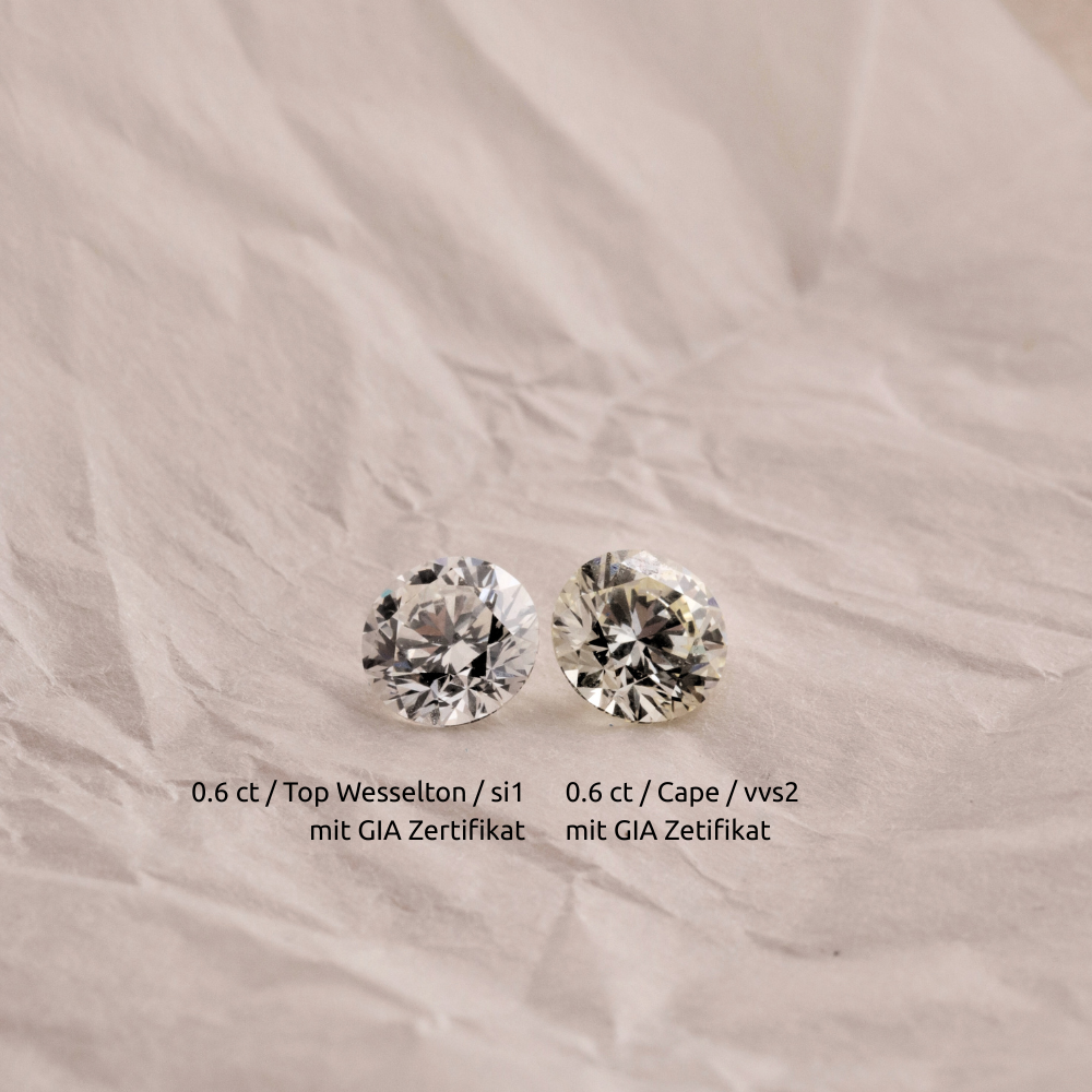 Double Prong Diamantring