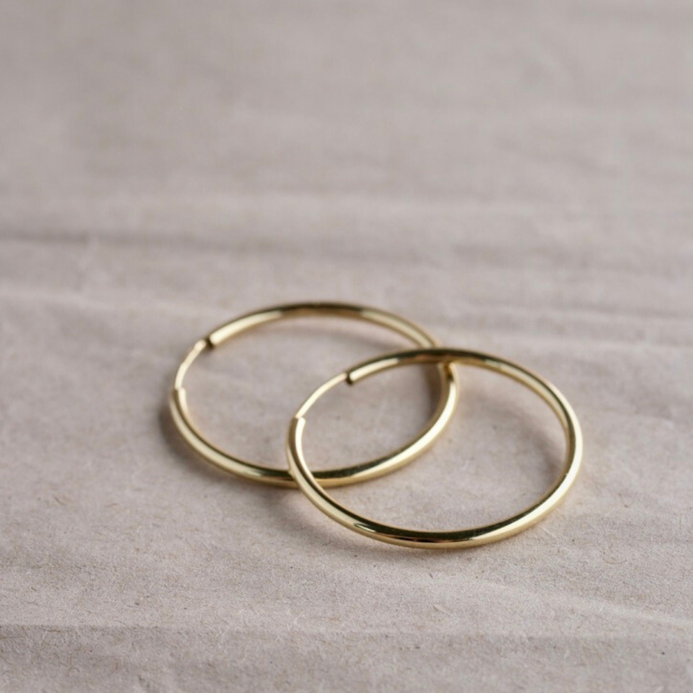 Creolen Hoops 333 gold
