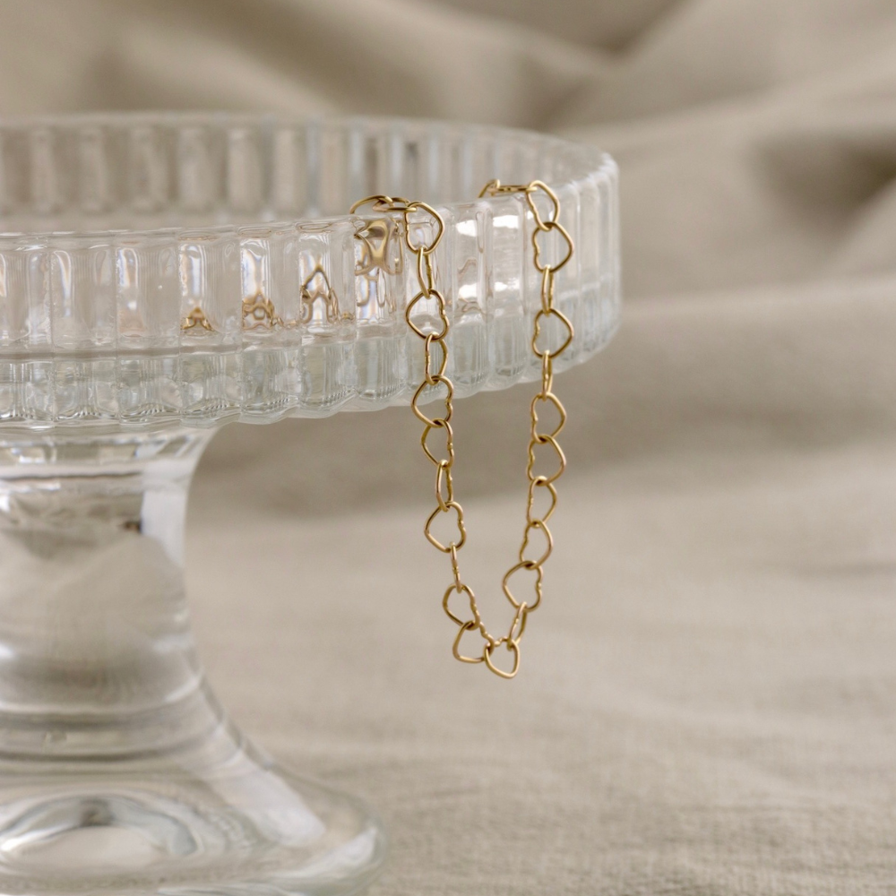 Herz Permanent Armband