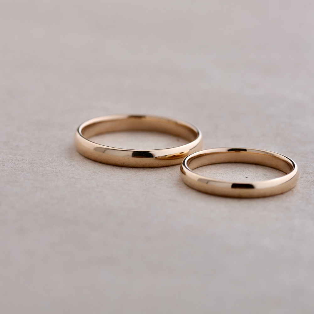 Trauringset Oval