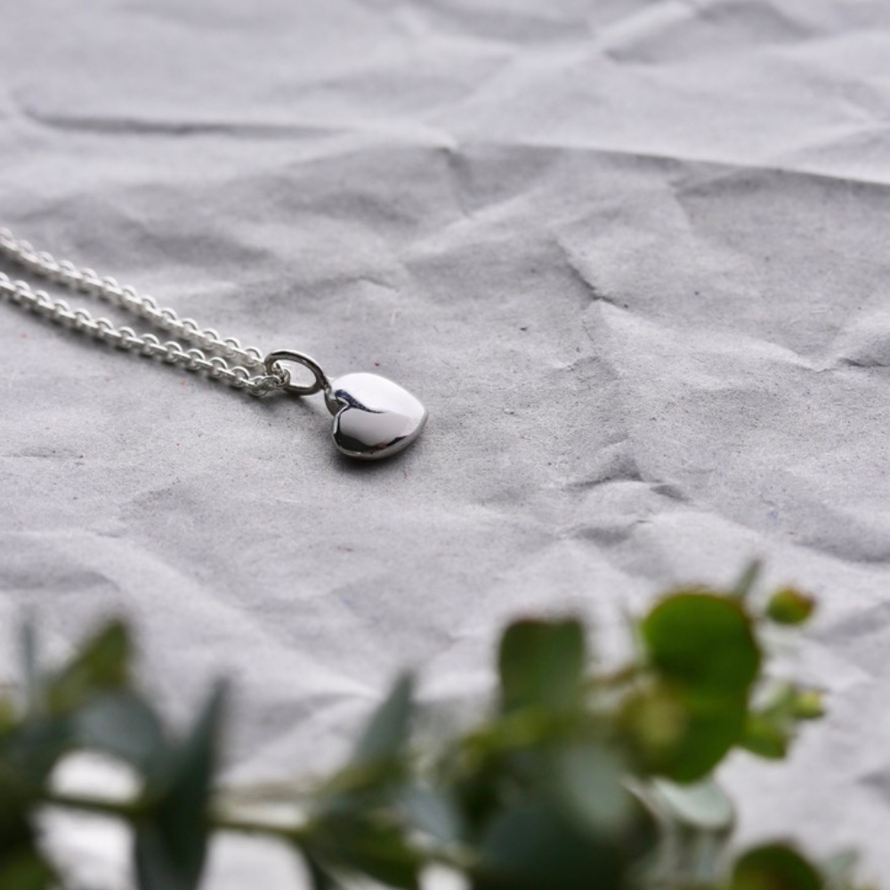 Silber Herz mit Kette