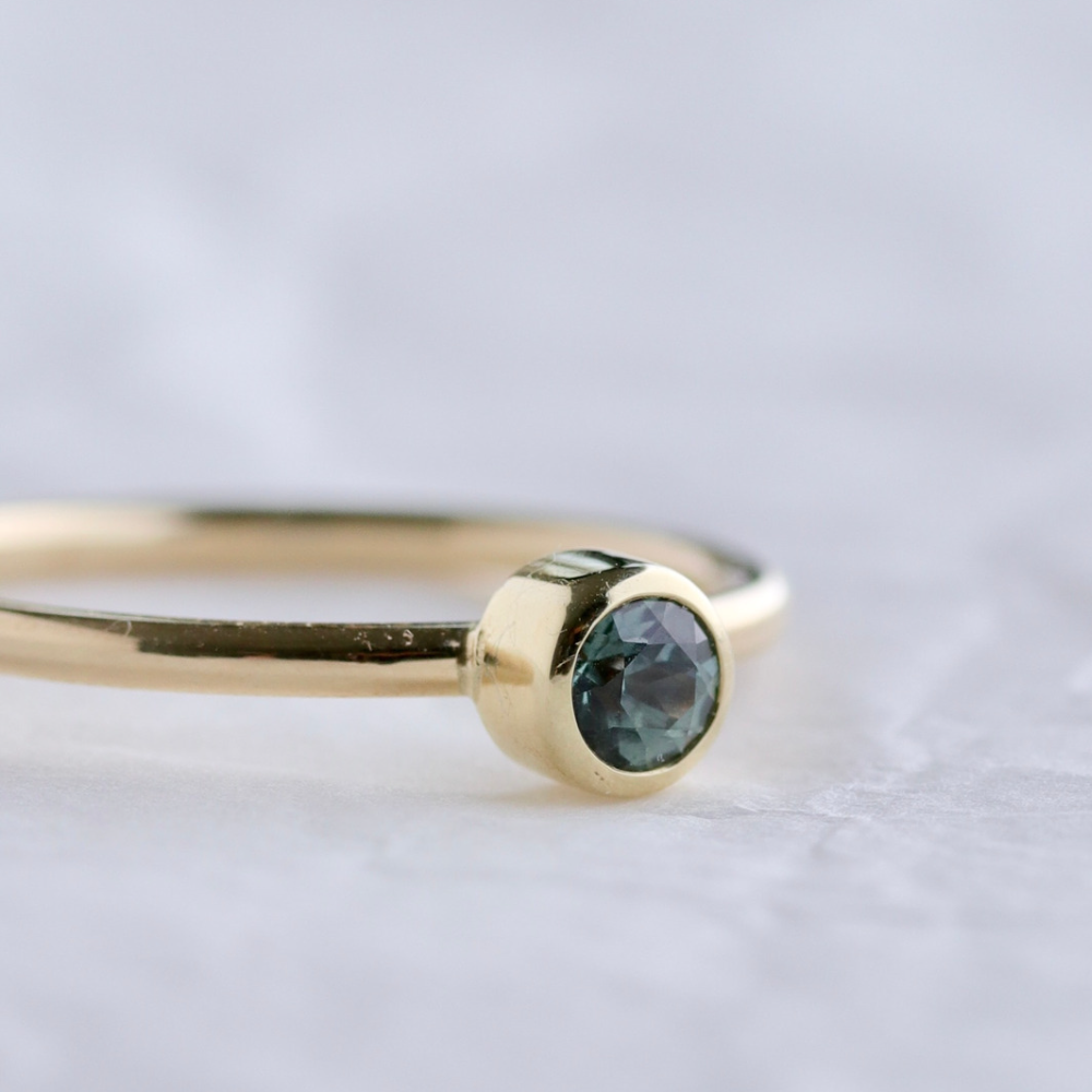 Seablue Saphir Ring petit