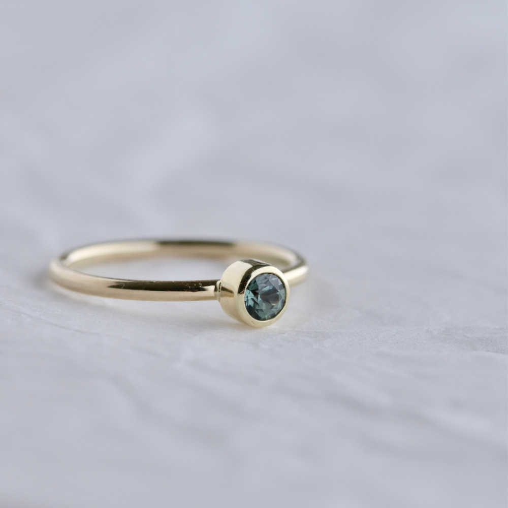 Seablue Saphir Ring petit