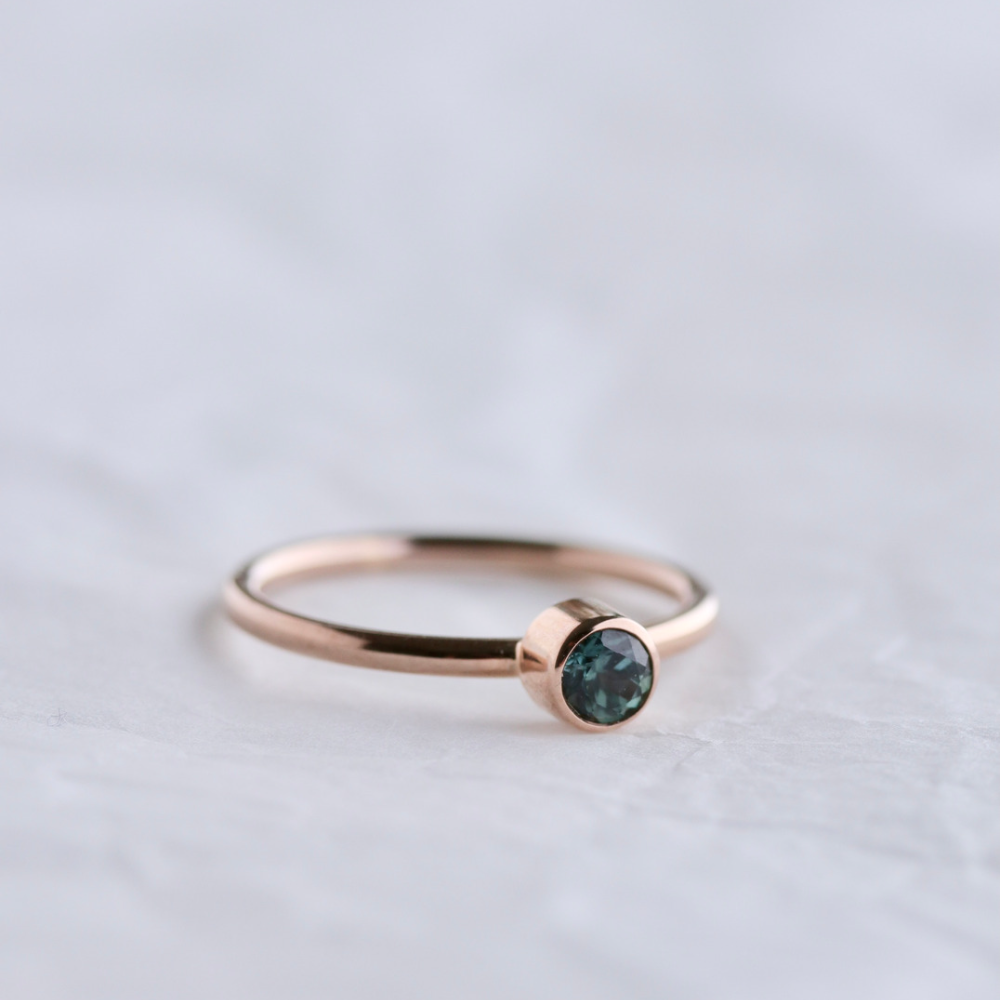 Seablue Saphir Ring petit