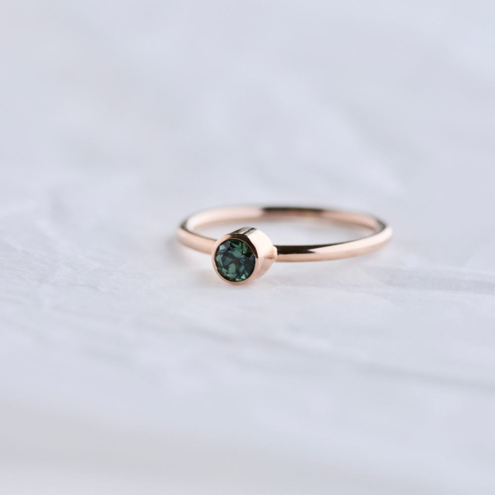 Seablue Saphir Ring petit