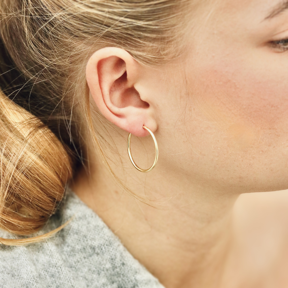 Creolen Hoops 333 gold