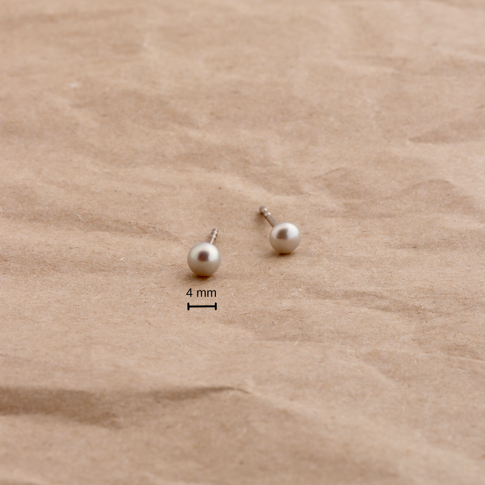 Ohrstecker kleine Perle